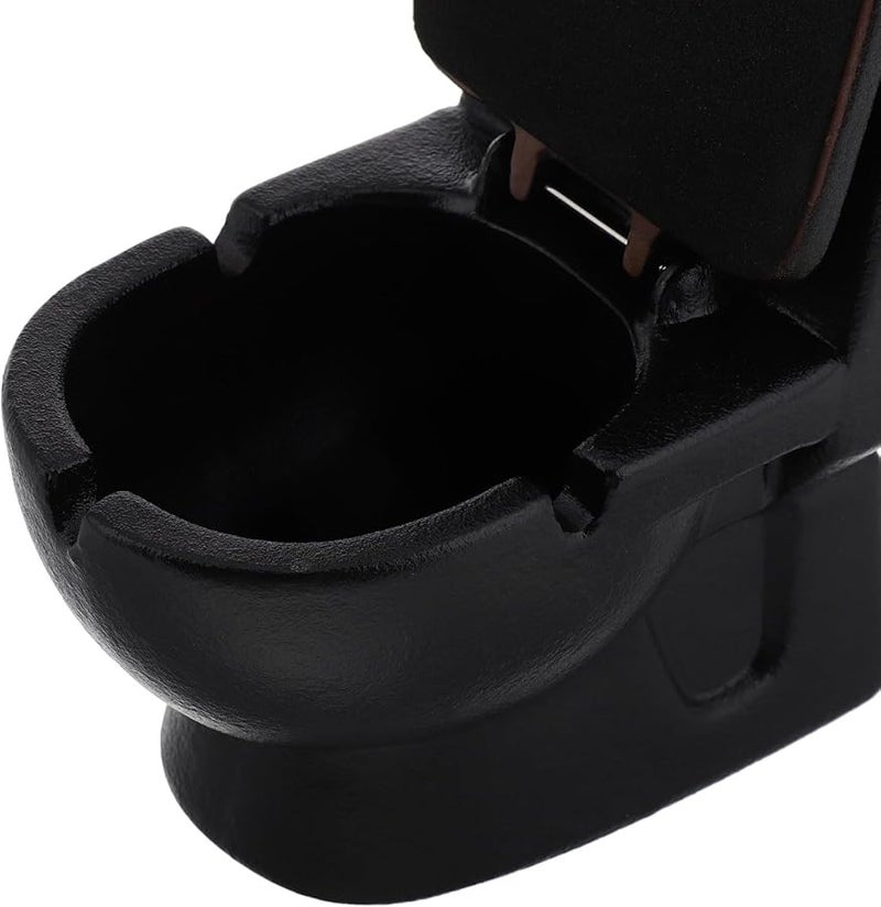 منفضة سجائر على شكل مرحاض سيراميك بتصميم مضحك ورجعي، صينية رماد محمولة لتزيين الحمام المنزلي - Image 3